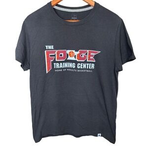 Russell‎ Athletic Black Tee Shirt Forge Basketball Training Center Men's Medium